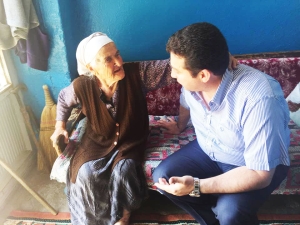 BAKICI'DAN YAŞLILARA ZİYARET