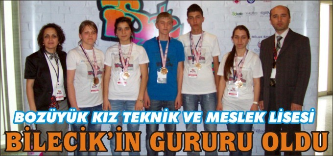 BOZÜYÜK KIZ TEKNİK VE MESLEK LİSESİ TÜRKİYE FİNALİNDE