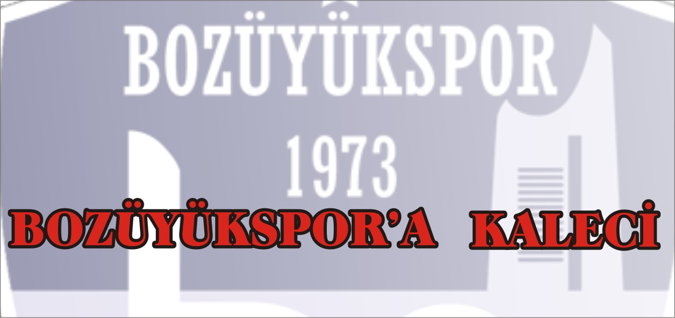 BOZÜYÜKSPOR, KALECİ GÖKHAN TOKGÖZ İLE ANLAŞTI