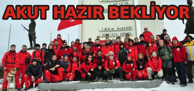 AKUT BOZÜYÜK EKİBİ ACİL DURUMLARA KARŞI HAZIR BEKLİYOR
