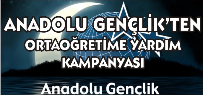 AGD’DEN ORTAÖĞRETİME YARDIM KAMPANYASI