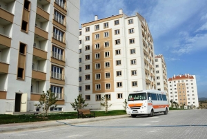 YENİ TOKİ'LERE DOLMUŞ SEFERLERİ BAŞLADI