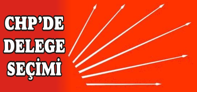 CHP’DE DELEGE SEÇİMİ