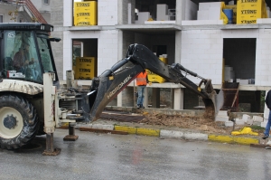 OSMANELİ'NDE DOĞALGAZ ÇALIŞMALARINA DEVAM