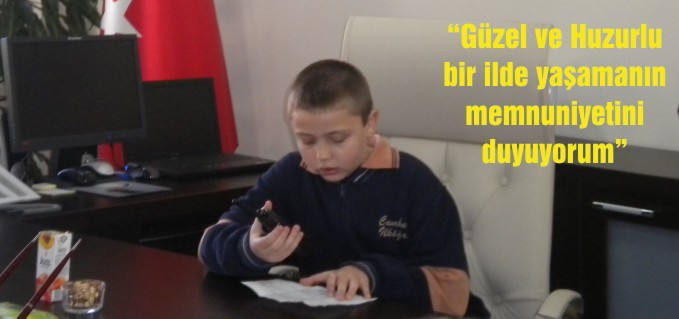 EMNİYET KOLTUĞUNA RAMAZAN ÖZ OTURDU