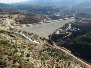 AKÇAY BARAJI'NDA SONA GELİNİYOR