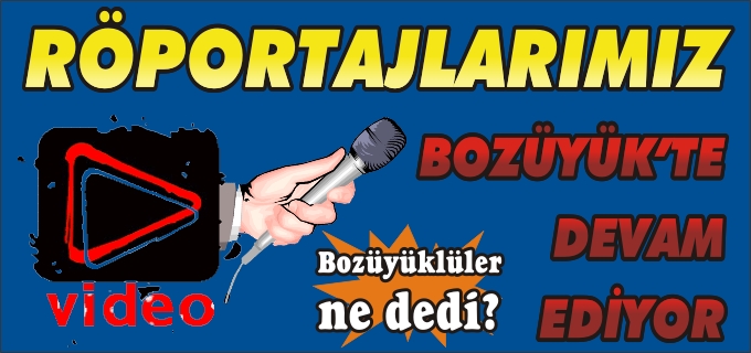 RÖPORTAJLARIMIZ DEVAM EDİYOR