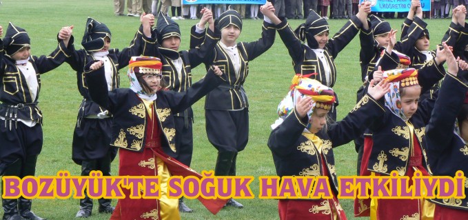 23 NİSANDA BOZÜYÜK’TE SOĞUK HAVA ETKİLİYDİ