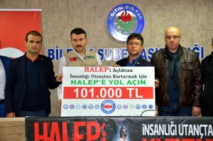 MEMUR-SEN'DEN HALEP'E DEV YARDIM!