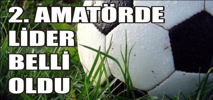 2. AMATÖR DE LİDER YEŞİLYURTSPOR