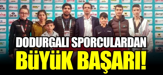 DODURGALI SPORCULARDAN BÜYÜK BAŞARI