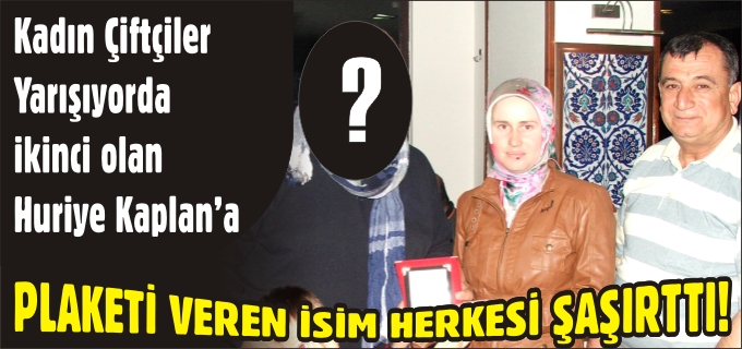 OSMANELİ ZİRAAT ODASI KADIN ÇİFTÇİSİNİ ONURLANDIRDI