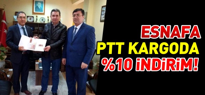 ESNAFA KARGODA %10 İNDİRİM