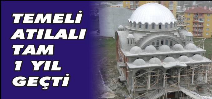 OSMANLI CAMİİ İNŞAATI BAĞIŞLARINIZI BEKLİYOR