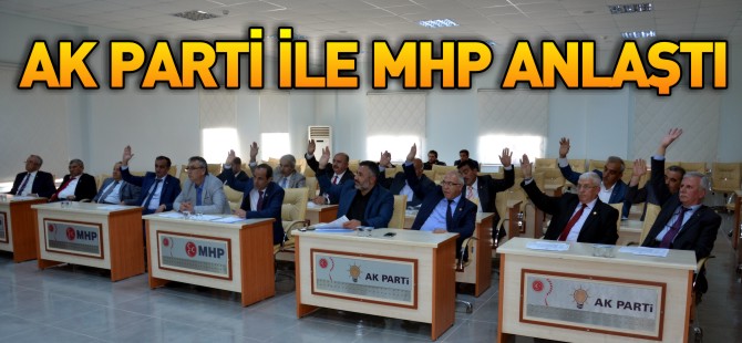 AK PARTİ İLE MHP ANLAŞTI