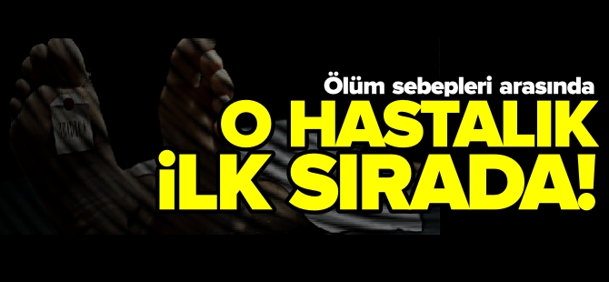 ÖLÜM SEBEPLERİ ARASINDA O HASTALIK İLK SIRADA