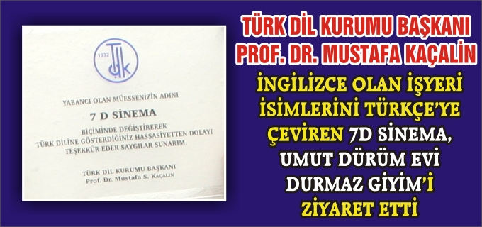 "TÜRKÇE’Yİ YAVAŞ YAVAŞ KAYBEDEBİLİRİZ"