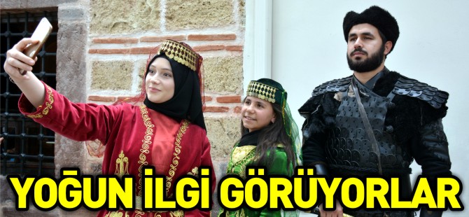 YOĞUN İLGİ GÖRÜYORLAR