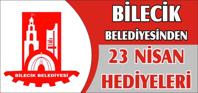 BELEDİYEDEN 23 NİSAN HEDİYELERİ