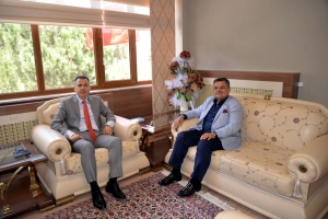 BAŞKAN YAĞCI'DAN VALİ ELBAN'A ZİYARET