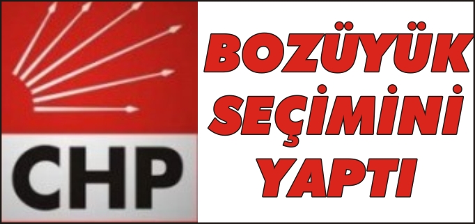 CHP BOZÜYÜK İLÇE KONGRESİ