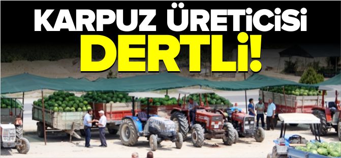 KARPUZ ÜRETİCİSİ DERTLİ