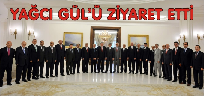 BİLECİK BELEDİYE BAŞKAN’I YAĞCI CUMHURBAŞKAN’I GÜL’Ü ZİYARET ETTİ