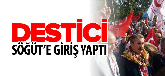 DESTİCİ SÖĞÜT'E GİRİŞ YAPTI