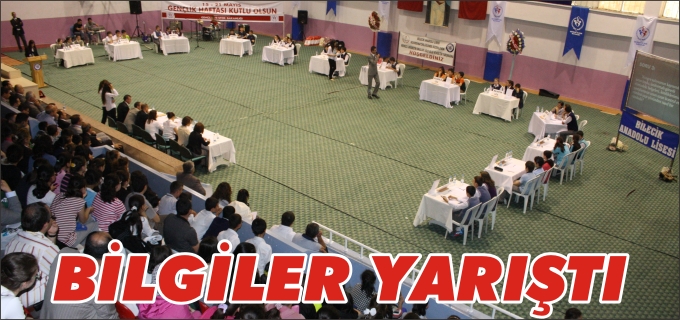 MERKEZ İLKÖĞRETİM OKULLARI ARASI BİLGİ VE KÜLTÜR YARIŞMASI YAPILDI