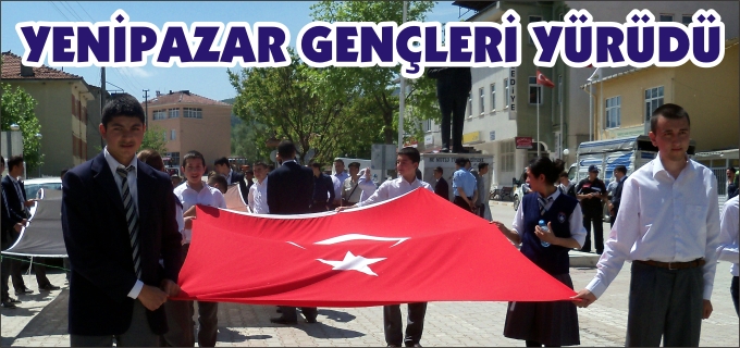 YENİPAZAR’DA GENÇLİK YÜRÜYÜŞÜ