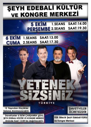 YETENEK SİZSİNİZ TÜRKİYE'NİN BİLECİK ÇEKİMLERİNDE SÜRPRİZ GELİŞME