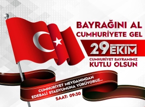 BAYRAĞINI AL CUMHURİYETE GEL