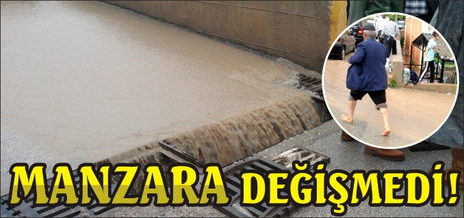 MANZARA DEĞİŞMEDİ