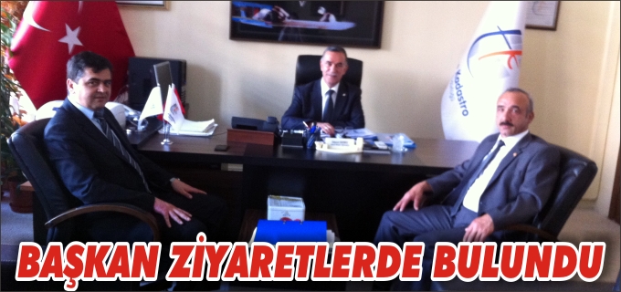 PAZARYERİ BELEDİYE BAŞKANI YALÇIN’DAN ZİYARETLER