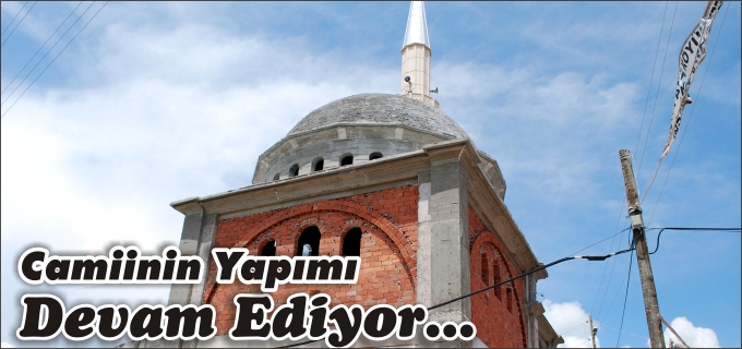 BOZÜYÜK İLÇESİNE BAĞLI GÜNYANIK KÖYÜNDE 2010 YILINDA YANAN CAMİİNİN YERİNE YENİSİ YAPILIYOR