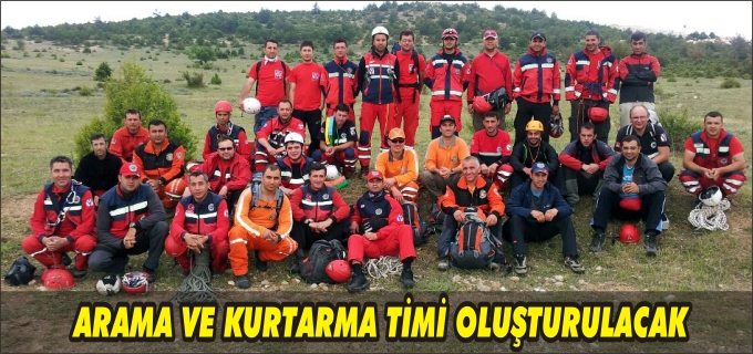 BİLECİK’TE DAĞ ARAMA KURTARMA TİMİ KURULACAK