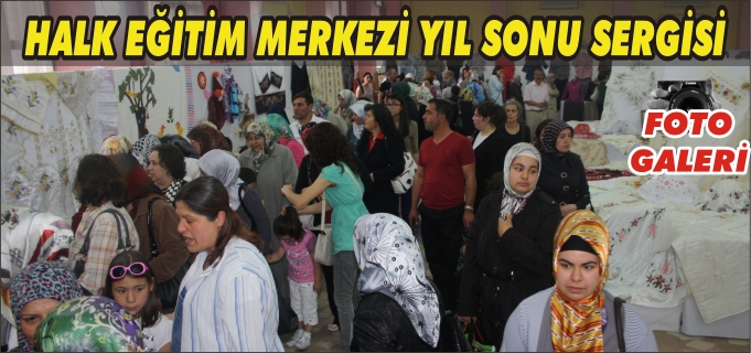 BİLECİK HALK EĞİTİM MERKEZİ’NDEN YIL SONU SERGİSİ