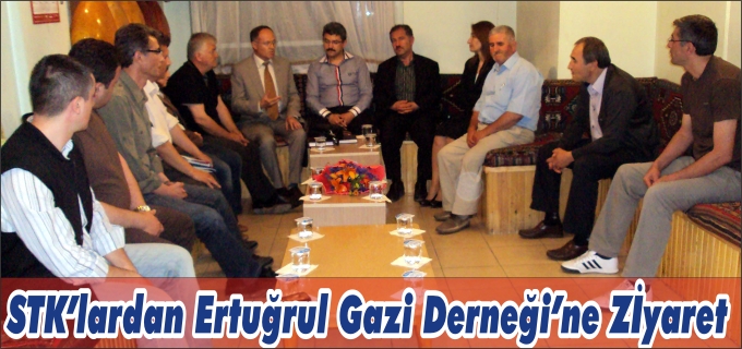 SİVİL TOPLUM KURULUŞLARI’NDAN ERTUĞRULGAZİ KÜLTÜR VE SOSYAL DAYANIŞMA DERNEĞİ’NE ZİYARET