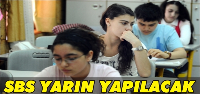 SBS YARIN YAPILACAK