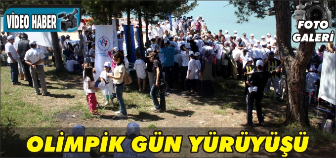 OLİMPİK GÜN YÜRÜYÜŞÜ YAPILDI