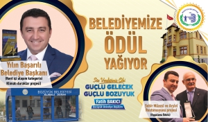 BOZÜYÜK'E ÖDÜL YAĞMURU