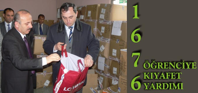 1676 ÖĞRENCİYE KIYAFET YARDIMI
