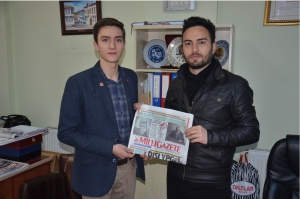 SP’DEN GAZETEMİZE ZİYARET