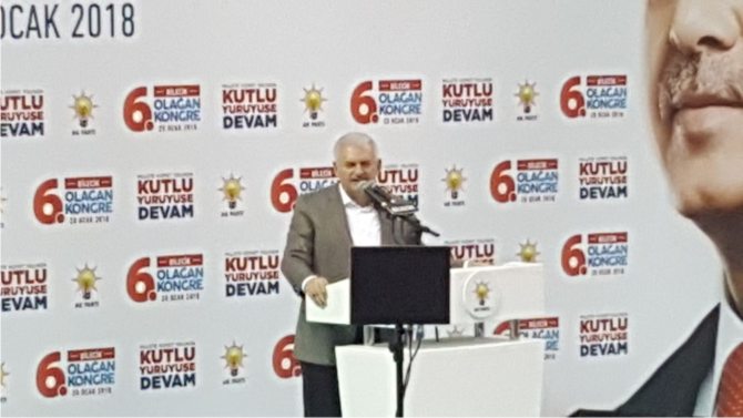 BAŞBAKAN YILDIRIM'DAN İLK SÖZLER