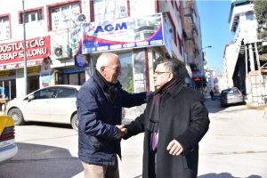 BAŞKAN YAĞCI'DAN ESNAF VE VATANDAŞ ZİYARETİ