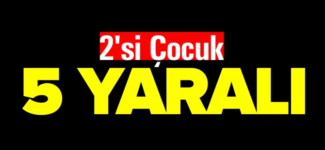 BİLECİK'TE TRAFİK KAZASI 2Sİ ÇOCUK 5 KİŞİ YARALANDI