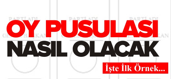 OY PUSULASI NASIL OLACAK