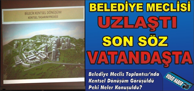 BELEDİYE MECLİS TOPLANTISI YAPILDI