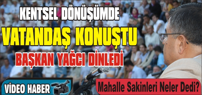 KENSEL DÖNÜŞÜM BİLGİLENDİRME TOPLANTISI YAPILDI