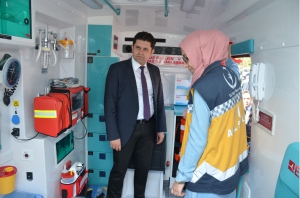 AMBULANS FİLOSUNA YENİSİ EKLENDİ